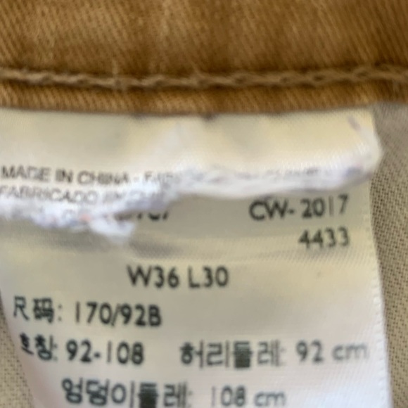 Levi's Men's 502 Regular 5-Pocket Taper Fit Jeans size W36L30 - Picture 12 of 13